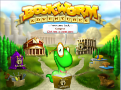 Bookworm Adventures Title Screen
